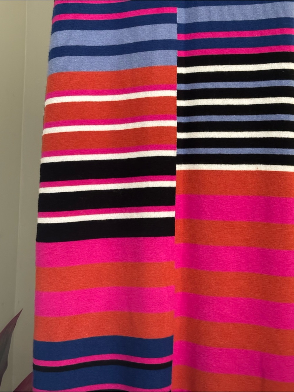 Elie Tahari Selina Stripe Sheath Dress in Pink, Blue & Black - Picture 8 of 16